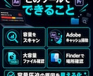Codex用Mac容量整理プロンプトをお渡しします Adobe使用クリエイター向け|プロンプト+導入手順つき イメージ3