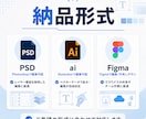 AI生成画像を編集データ化します PSD/ai/Figma等で修正しやすく整えます イメージ3