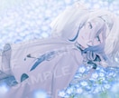 アイコン/MVイラスト/全身立ち絵をお描きします 透明感あるイラストをお届けします◎ イメージ1