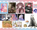 商用OK！かわいい立ち絵や一枚絵制作します 一枚絵、立ち絵、SNSアイコン、歌ってみた等対応可能！ イメージ10