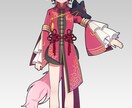 VTuberに！Live2D用キャラクター描きます 美少女や男性、人外、ドラゴン…なんでも！ イメージ4