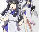 TRPGなどの立ち絵を制作いたします あなたとキャラクターの時間が良いものになりますように イメージ2