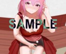 個人・Vtuber対応！女の子イラスト制作します 【バストアップ～】 / 動画サムネ・グッズ・立ち絵も対応！ イメージ1