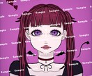 女の子のイラストを描きます お安く×手軽に×可愛いアイコン制作☆ イメージ1