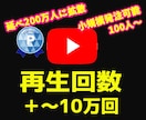 ユーチューブ再生回数1000回増えるまで拡散します アクティブユーザーに集客・拡散します⭐️1週間の減少保証あり イメージ1