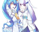 美麗なオリジナルイラストを描きます あなたのイメージするオリジナルキャラを壁紙やアイコンに！！ イメージ4