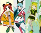 キャラクターデザインを制作します かわいい、ポップ、個性的、目を惹く（7日以内） イメージ4