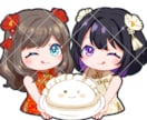可愛いチビキャラ、ミニキャラ、SDキャラ作ります 商業OK！SNS、アイコン、グッズ、動画配信、推し活 イメージ3