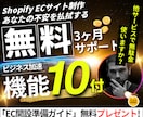 Shopify 3ヶ月間安心サポートEC制作します 作って終わりじゃない。あなたの未来を作ります イメージ1