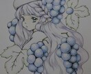 色鉛筆でお好きなのイメージでキャラクターを描きます 世界に一つだけのイラストを欲しい方に! イメージ3