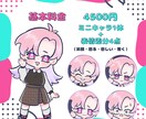 ミニキャライラストお描きします アクキー・グッズ・動画などに使える！ イメージ2