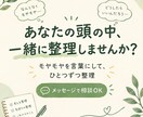 あなたの頭の中、整理します 頭の中の悩みやまとまらない考え事、一緒に整理しませんか。 イメージ2