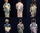 出張着付け着物のトータルコーディネートをいたします ビジュアルのプロがコーディネートからヘアアレンジのアドバイス イメージ1