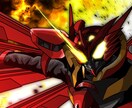 素敵なかっこかわいいイラスト描きます 特撮風のヒーロースーツを描くのも得意です！ イメージ6