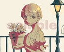 MV・歌ってみた等の動画のイラスト作成承ります アイキャッチに欠かせない印象的な一枚絵イラストをお届け イメージ1