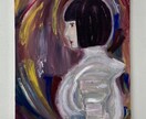 飾りやすいミニキャンパスに可愛い絵を描きます お手軽にアートを生活の中に取り入れましょう！ イメージ2