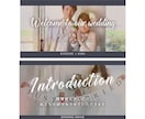 DVD付き⭐︎結婚式オープニングムービー作ります 【無料対応】音源変更・写真変更無制限・DVD焼き・DVD送付 イメージ2