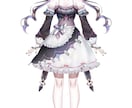 高品質の可愛いパーツ分け立ち絵描きます 現在モデリングを調整中ですが、パーツ分け立ち絵は受付可能です イメージ3