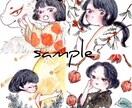 似顔絵OK！アイコンを透明水彩にてお描きします SNSに顔写真は。。という方、可愛いイラストにしたい方に。 イメージ1