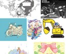かわいい挿絵、イラストを描きます 特別なプレゼント、SNS・冊子等にいかがですか？ イメージ2