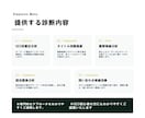 問い合わせが来ないHPを簡易診断します あなたのHPが伸びない原因を分析します イメージ3