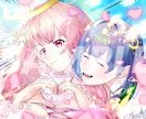 最短2日！商用OK！魅力が伝わる一枚絵を制作します SNS・配信・観賞用に対応！VTuberさまや歌みた動画にも イメージ5