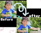 人物写真をレタッチ、メイクアップします イメチェンしたい方、子供さんなどにおススメ！ イメージ5