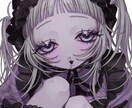 アイコンや動画のサムネイルなどを作成します ダークでかわいらしいイラストを描きます。 イメージ6