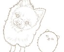 うちの子塗り絵お描きします ペットなどのお好きな動物を自分色で彩ってみませんか イメージ10