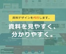見やすく分かりやすい「伝わる」資料をデザインします 印象が変わる！成果に繋がるデザイン性の高い資料を作りたい イメージ1