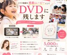 思い出動画を感動ムービーに仕上げます DVD化OK!元保育士が丁寧に制作します。 イメージ1