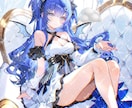 企業実績有✧サムネイル等のイラストを作成致します 記念日の1枚絵・歌ってみたサムネイル・アイコン等 イメージ1
