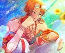 美麗な一枚絵、キャラクターデザイン制作いたします イケメン、美少女なんでもござれ！想像以上に仕上げます イメージ2