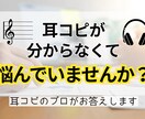 耳コピが分からなくて悩んでいる方の相談をします この音合ってる？そんな行き詰まりポイントを一緒に整理します イメージ1