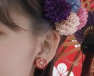 オシャレなピアスをつくります シンプルだけどすごく可愛い水引ピアス❁⃘ イメージ6