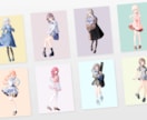 デザイン・イラスト【商用利用】全て制作します 衣装デザイン、ロゴ、サムネ、イラストなど幅広く制作いたします イメージ9