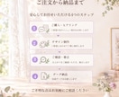 花の4分割LINEリッチメニューを制作します お店に合わせた花の4分割メニューを制作します イメージ5