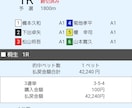 万舟を狙う！私が実践していたロジック教えます 私が使用した4点買い。狙うのは万舟、無駄な点数は買わない。 イメージ2