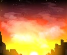 シルエット背景描きます ゲームなどにいかがでしょうか？ イメージ2