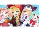 記念日、パネル開けイラスト制作します 記念日、イベント、IRIAMパネル開けイラスト イメージ5