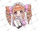 スピード納品!ミニキャラ描きます ダーク、キュート、クール系描けます‼️ イメージ1
