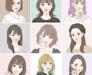 かわいい似顔絵・アイコン・ヘッダー描きます 一枚一枚丁寧に描かせていただきます。お気軽にご相談ください！ イメージ5