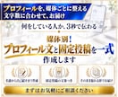 媒体別！プロフィール文と固定投稿を一式作成します 名前から自己紹介、固定投稿まで、媒体ごとに納品 イメージ1