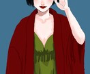 人物イラストを描きます 可愛い女の子やかっこいい男の子を描くのが得意です イメージ1