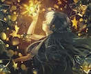 動画イラスト、グッズイラスト、表紙などお描きします 透明感のある幻想的なイラストや和風なイラストが得意です！ イメージ1