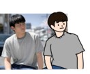 アイコンや名刺に！ゆるっとした人物をお描きします SNSアイコンなどに使えるバストアップのイラストを描きます。 イメージ2