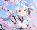 世界観に浸れるイラストを制作いたします 歌ってみた・サムネ・挿絵で、世界観まで妥協したくないあなたへ イメージ2