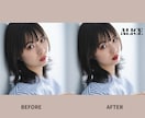 ナチュラルに盛れる人物レタッチいたします 魅力を引き出すレタッチならお任せください！ イメージ2