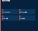LPを構成・デザイン・実装までまとめて制作します 商品・サービスの1ページを、構成から公開できる形まで イメージ2