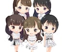 あなたを可愛いキャラクターに変身させます プレゼントやSNSアイコン、ウェディングなどにオススメ イメージ4